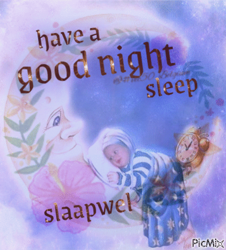 goodnight  goede nacht - Darmowy animowany GIF