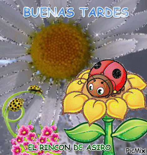 BUENAS TARDES - GIF animasi gratis