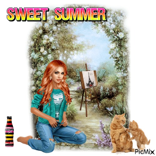 Sweet Summer Day - безплатен png