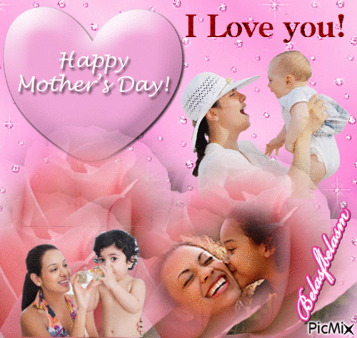 Feliz dia das Mães - Gratis geanimeerde GIF