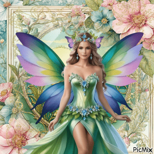 I love fairies - GIF animé gratuit