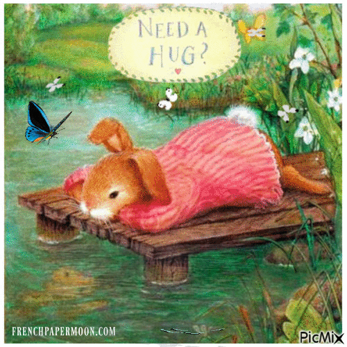 need a hug - Δωρεάν κινούμενο GIF