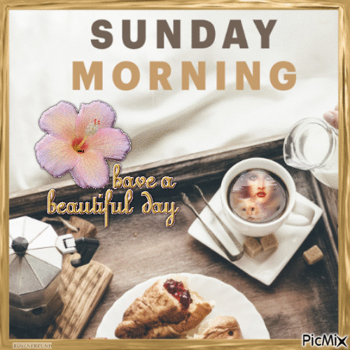 Sunday --Good Morning - Gratis geanimeerde GIF