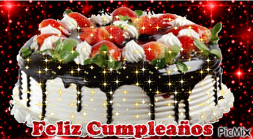 Torta de cumpleaños - Бесплатный анимированный гифка