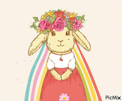 Easter Bunny - 無料のアニメーション GIF
