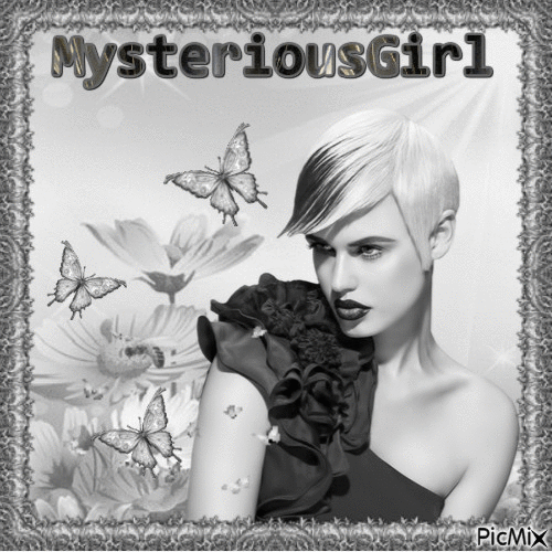 MysteriousGirl - GIF animado gratis