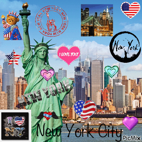 New York Love - Besplatni animirani GIF