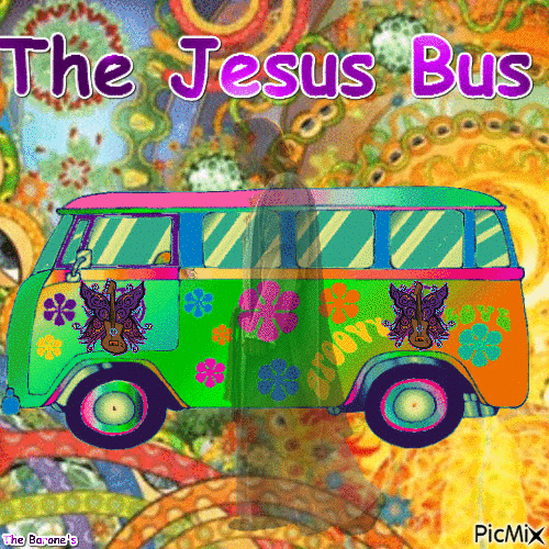The Jesus Bus - Free animated GIF