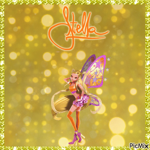 Stella - GIF animado grátis