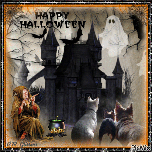 Happy Halloween - Ingyenes animált GIF