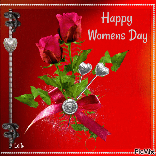 8. March. Happy International Womans Day 19 - Darmowy animowany GIF