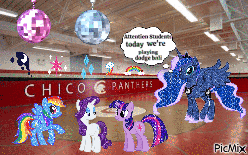 My Little Pony P.E Class - GIF animé gratuit