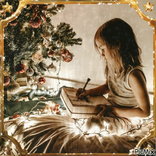 LETTER TO SANTACLAUS - Free animated GIF