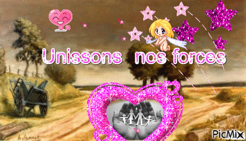 Unissons nos forces - Free animated GIF