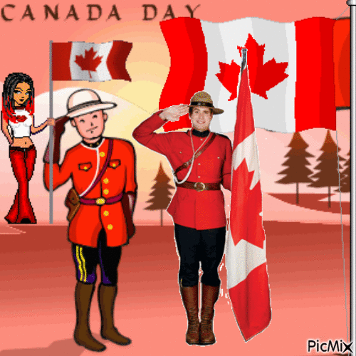 canada day - Безплатен анимиран GIF
