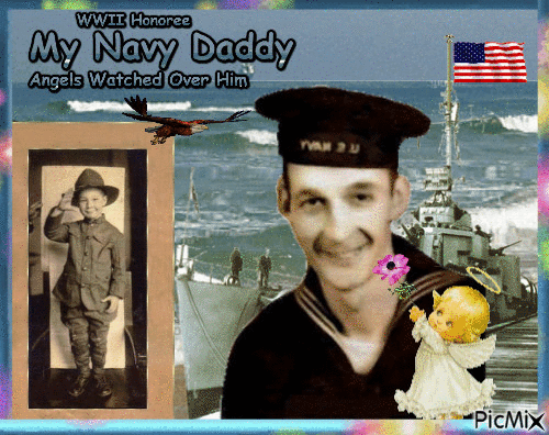 WWII Honoree USS Walke DD-723 - Ingyenes animált GIF