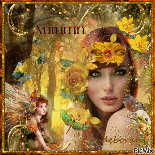 Sweet Autumn Dreams...For dearest Kaz. - 無料のアニメーション GIF