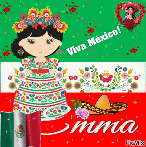 Viva Mexico! - GIF animado gratis