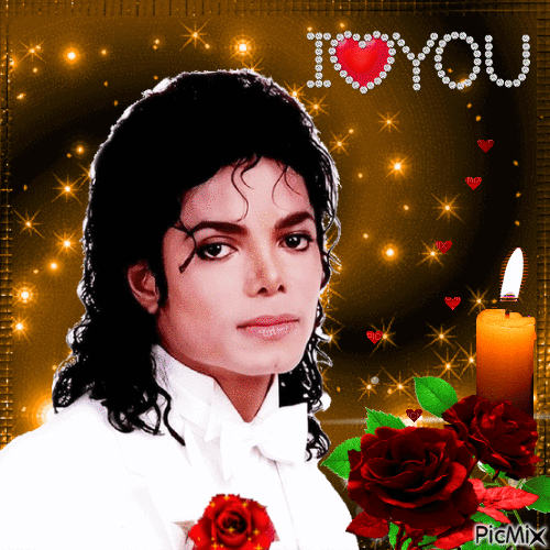 Michael Jackson. - Darmowy animowany GIF