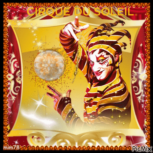 Le cirque du Soleil - Δωρεάν κινούμενο GIF