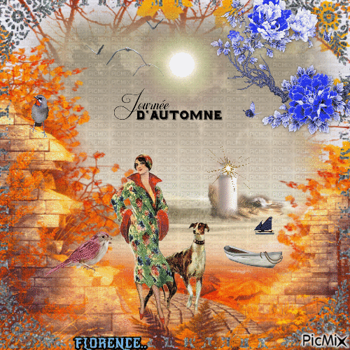 JOURNEE D'AUTOMNE - 無料のアニメーション GIF