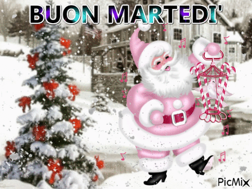 BUON MARTEDI' - Бесплатный анимированный гифка