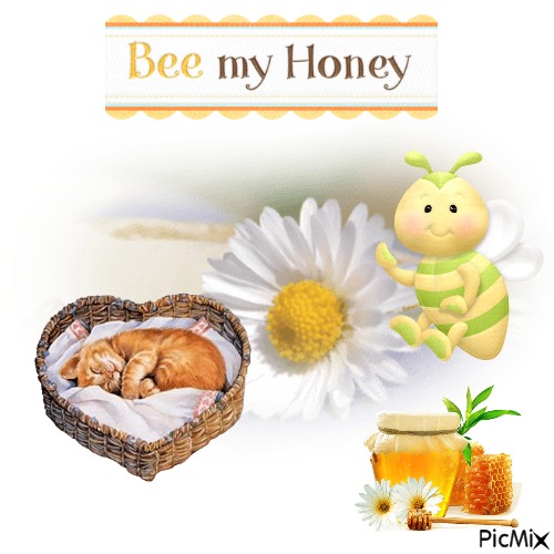 Bee My Honey - PNG gratuit