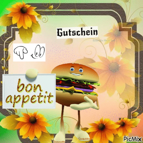 Gutschein - Darmowy animowany GIF
