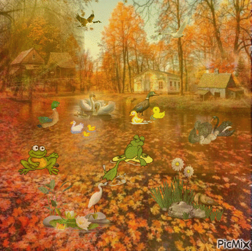 Herbst - Ilmainen animoitu GIF