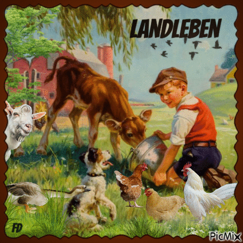 Landleben - Besplatni animirani GIF