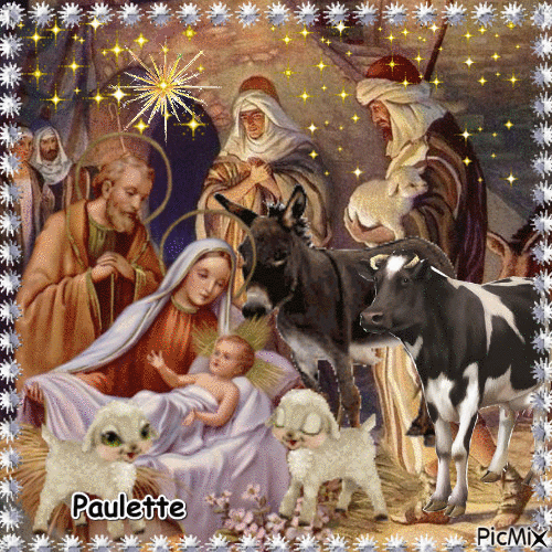 naissance de JESUS - Bezmaksas animēts GIF