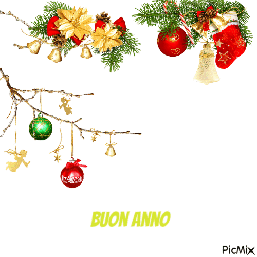 Buon anno 🎈 - Zdarma animovaný GIF