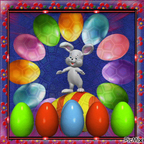 Happy Easter ;) ))) - GIF animado grátis