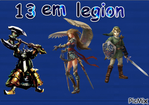 13 em legion - Bezmaksas animēts GIF