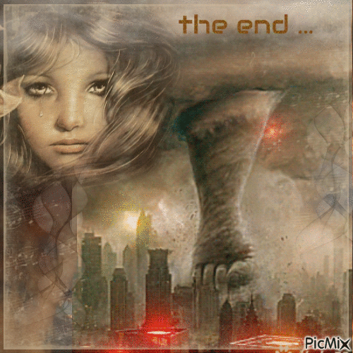 the end ... - Zdarma animovaný GIF
