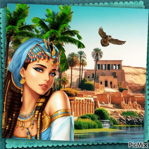 На древних берегах Нила - Бесплатни анимирани ГИФ