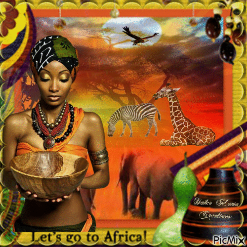 Africa... june 2018 - GIF animado gratis