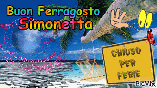 buon ferragosto - Darmowy animowany GIF