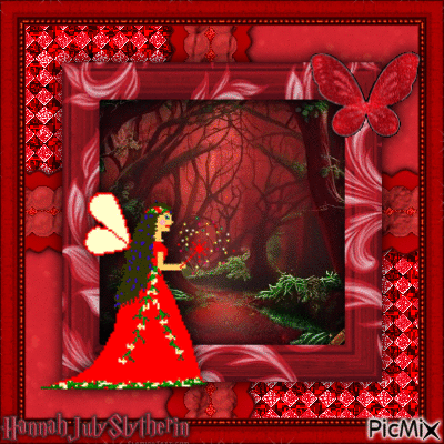 {Red Fairy} - GIF animé gratuit
