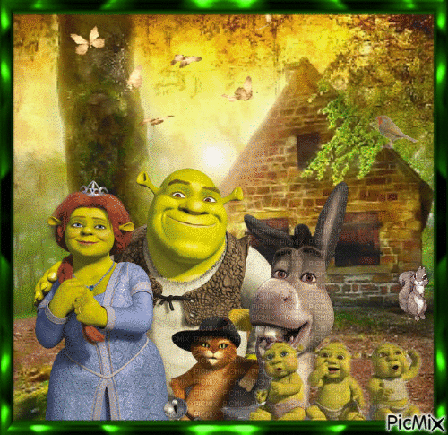 Shrek - GIF animado gratis