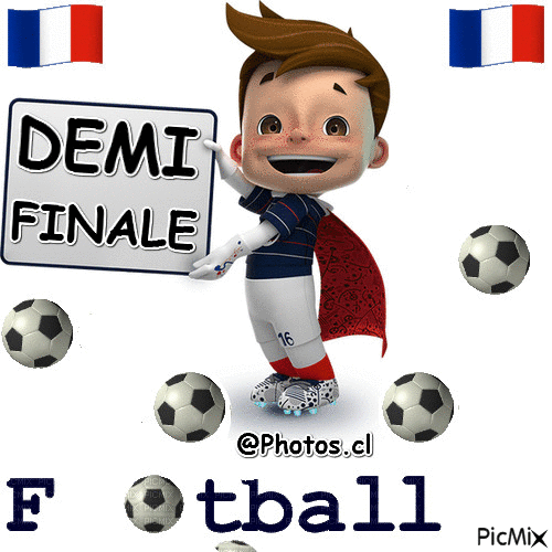 France football - Animovaný GIF zadarmo