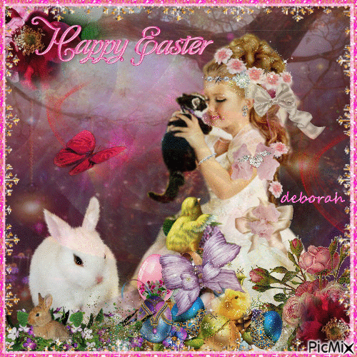 Happy Easter  Sweet Friends... - Ilmainen animoitu GIF