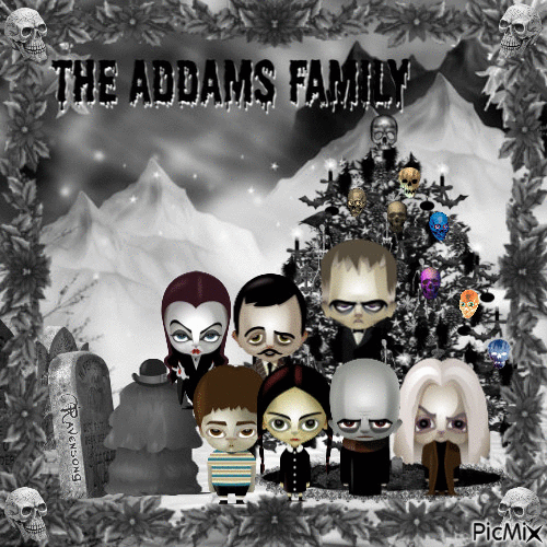 The Addams Family - GIF animado grátis