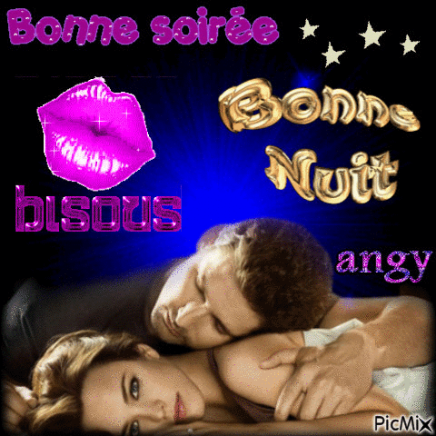 bonne soiree - Darmowy animowany GIF