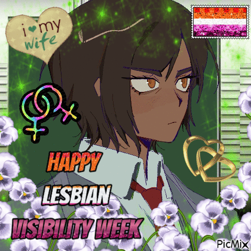 Limbus Lesbian Visibility Week 1 - GIF animado grátis