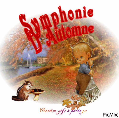 Symphonie d'automne - Gratis animerad GIF