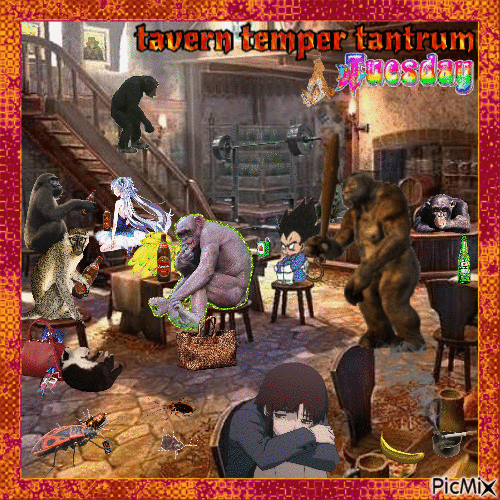 happy tavern temper tantrum tuesday - Darmowy animowany GIF