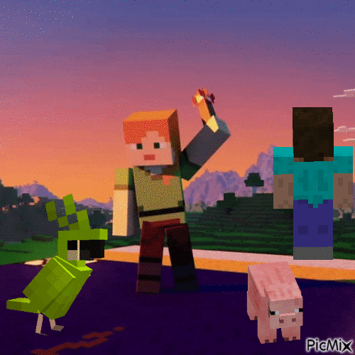 Minecraft - Ücretsiz animasyonlu GIF