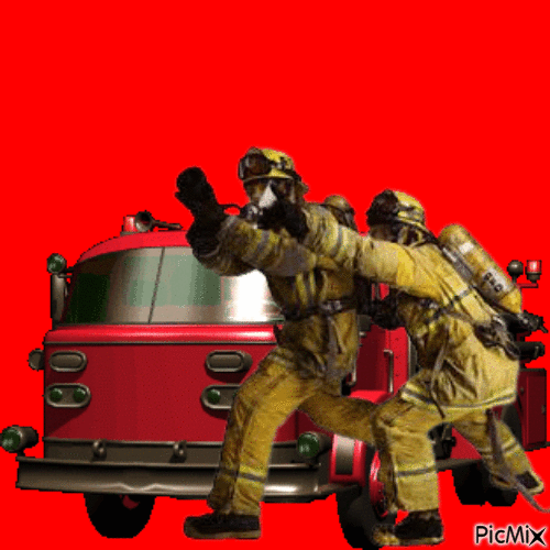 Firefighters - Nemokamas animacinis gif