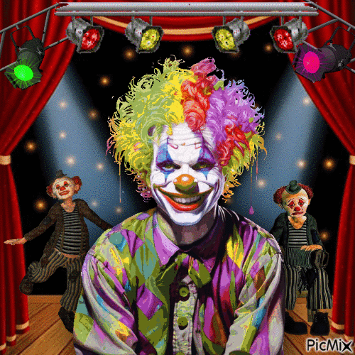 Clown-Concorso - Бесплатни анимирани ГИФ